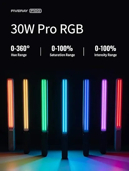 Zhiyun FIVERAY F100 LED Light Stick Combo