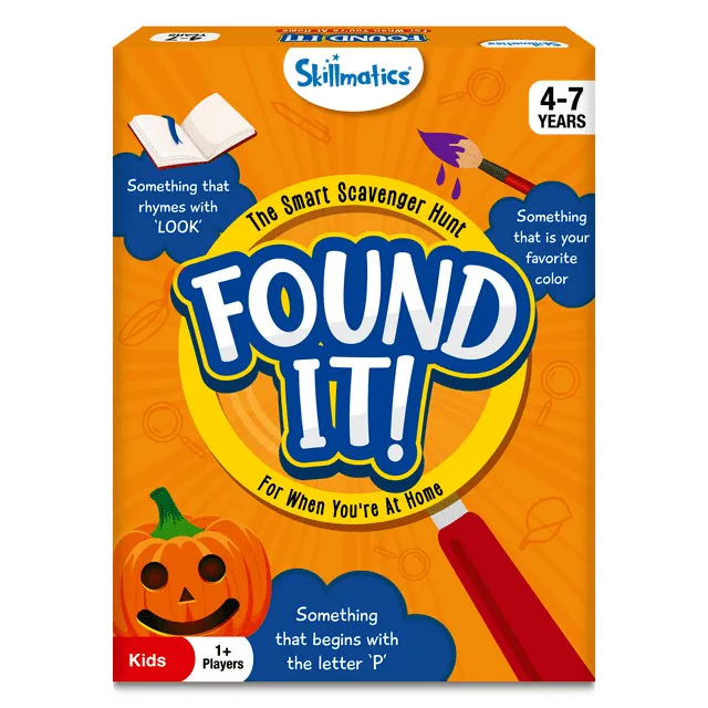 Skillmatics Found It Indoor Scavenger Hunt Game for Kids