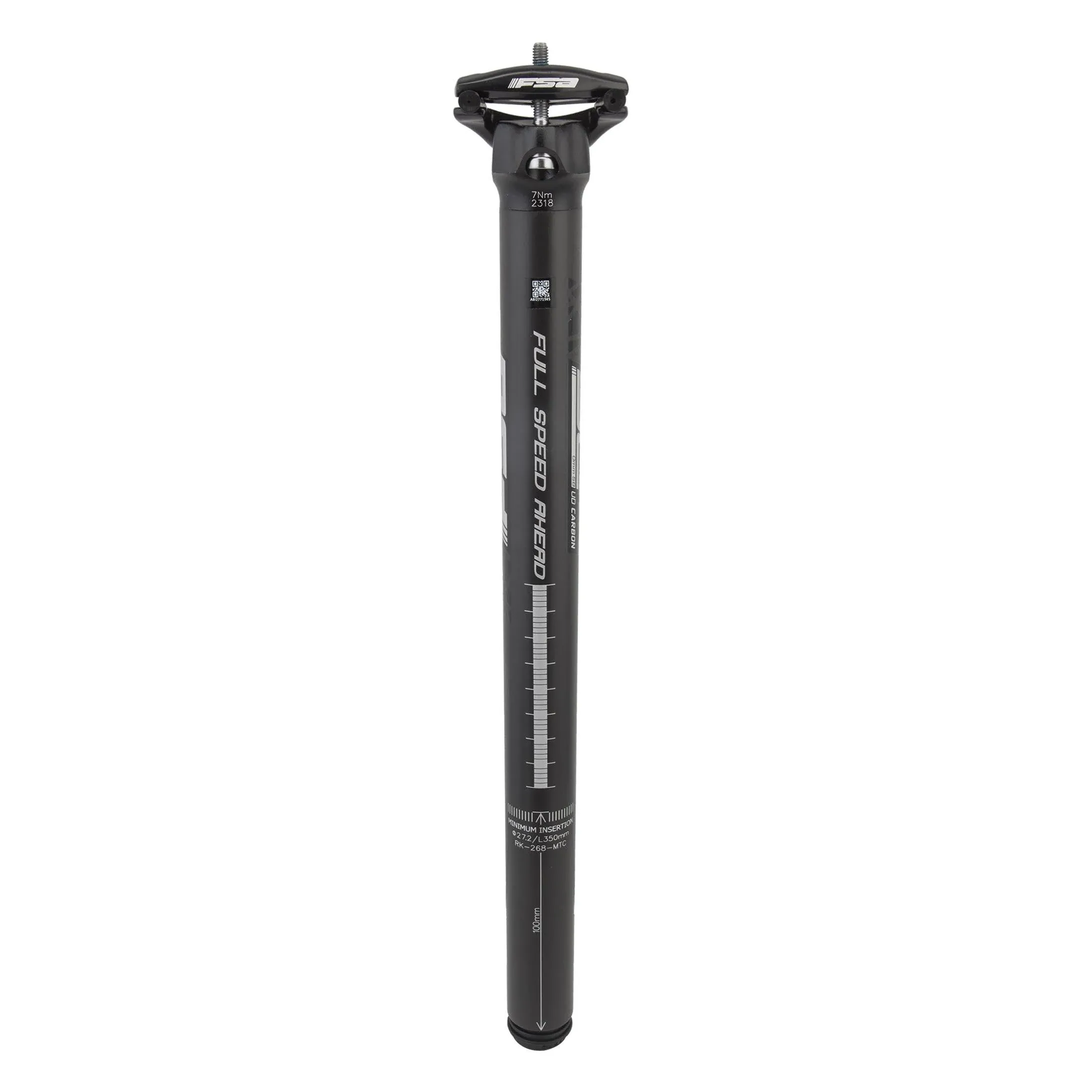 FSA SL-K Carbon SB0 Seatpost 27.2 x 350mm Black