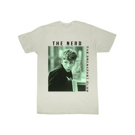 Breakfast Club Movie The Nerd Adult T-Shirt Tee 4X