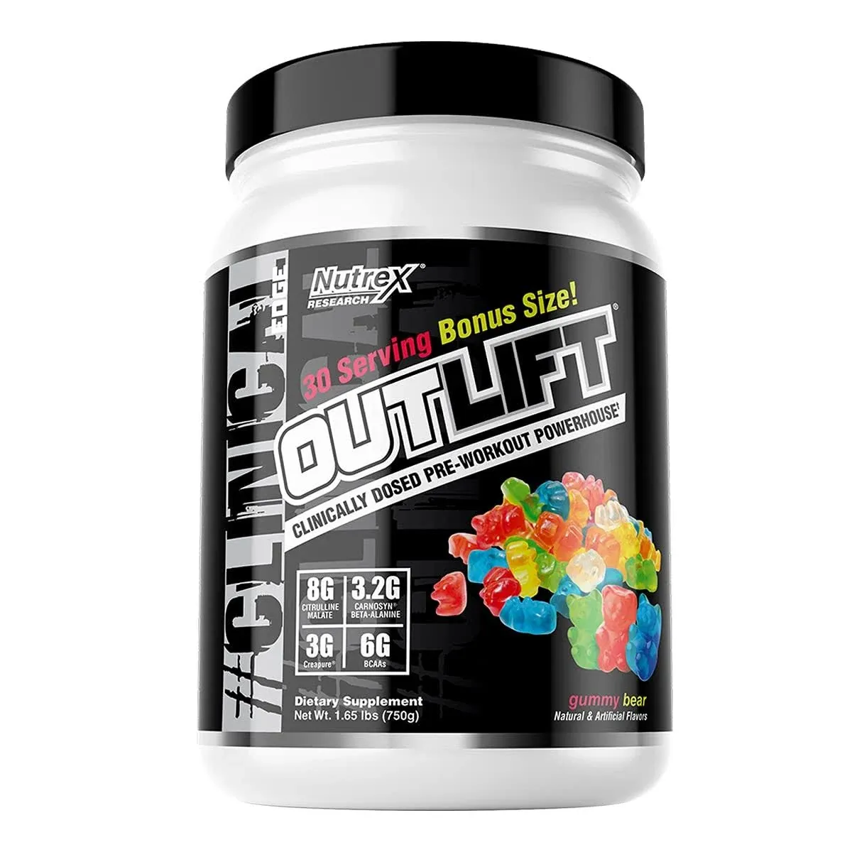 Nutrex Outlift Gummy Bear 30srv