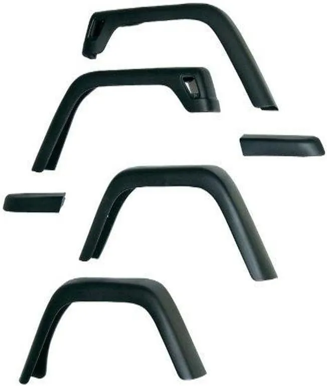 7 Inch Fender Flare Kit Including Hardware; 97-