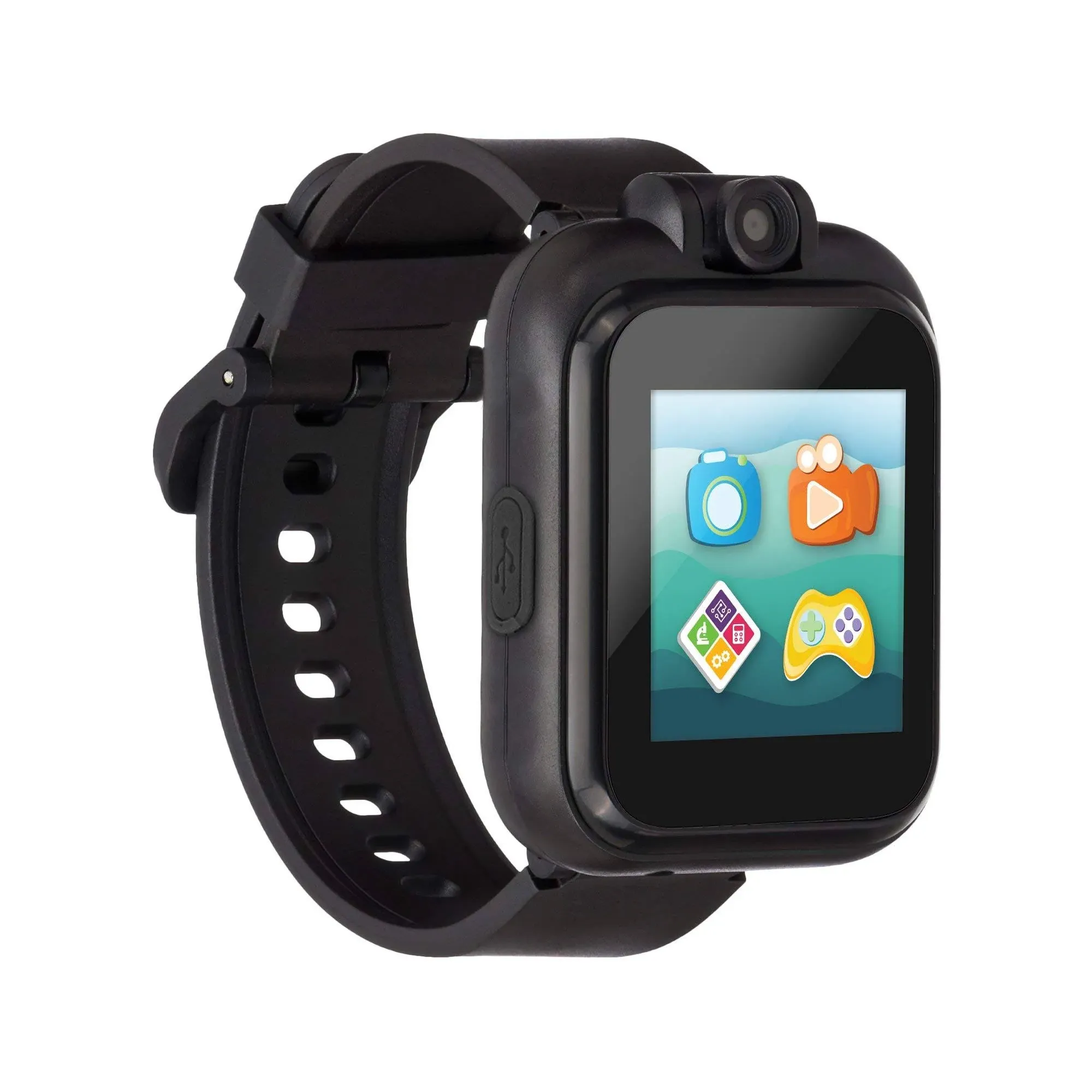 PlayZoom 2 Kids Smartwatch & Earbuds Set: Solid Black