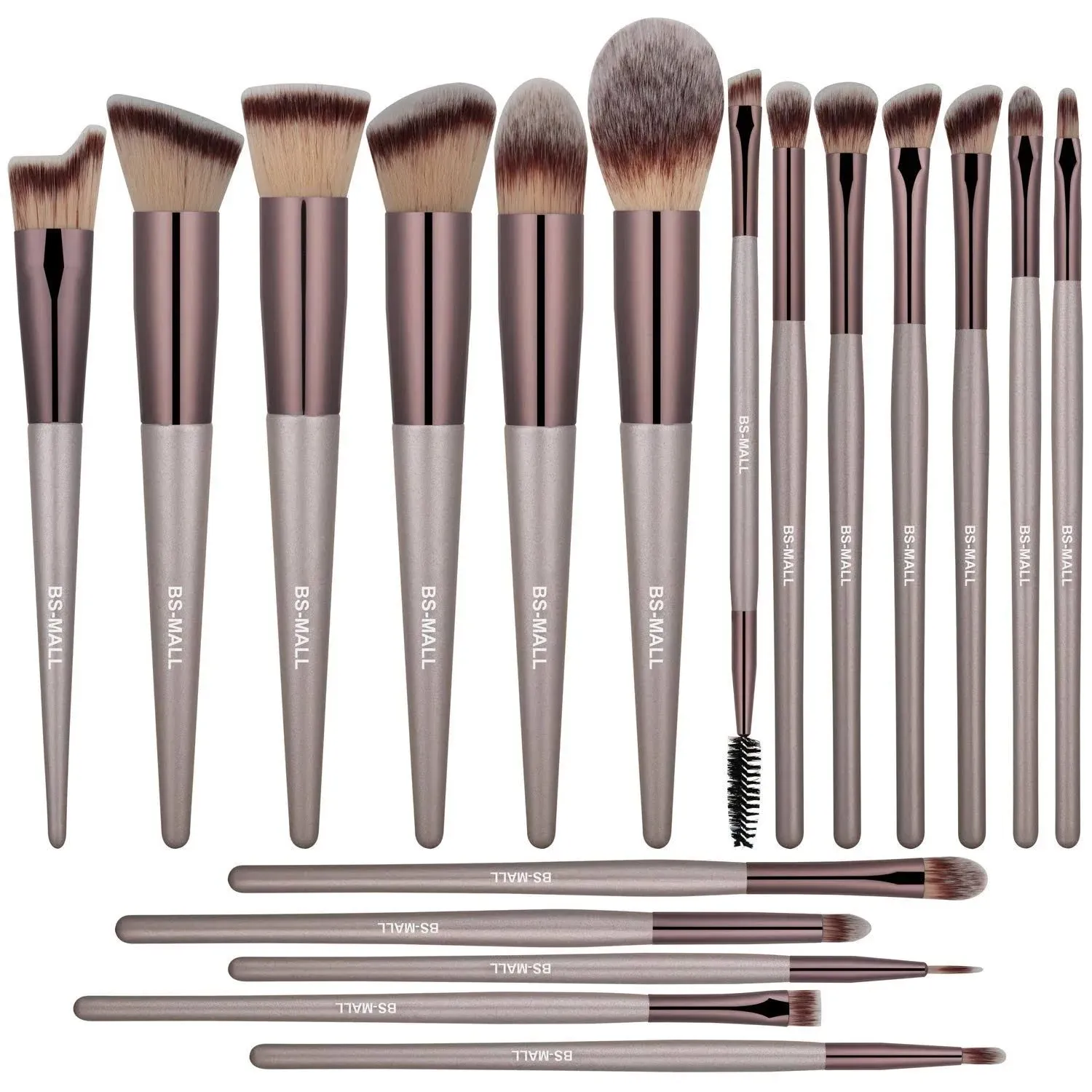 Juego de 18Pcs Brochas De Maquillaje Para Ojos Set Pinceles US Stock Profesional