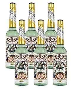 Florida Water Cologne 7.5oz - Agua Florida Colonia (Pack of 6)