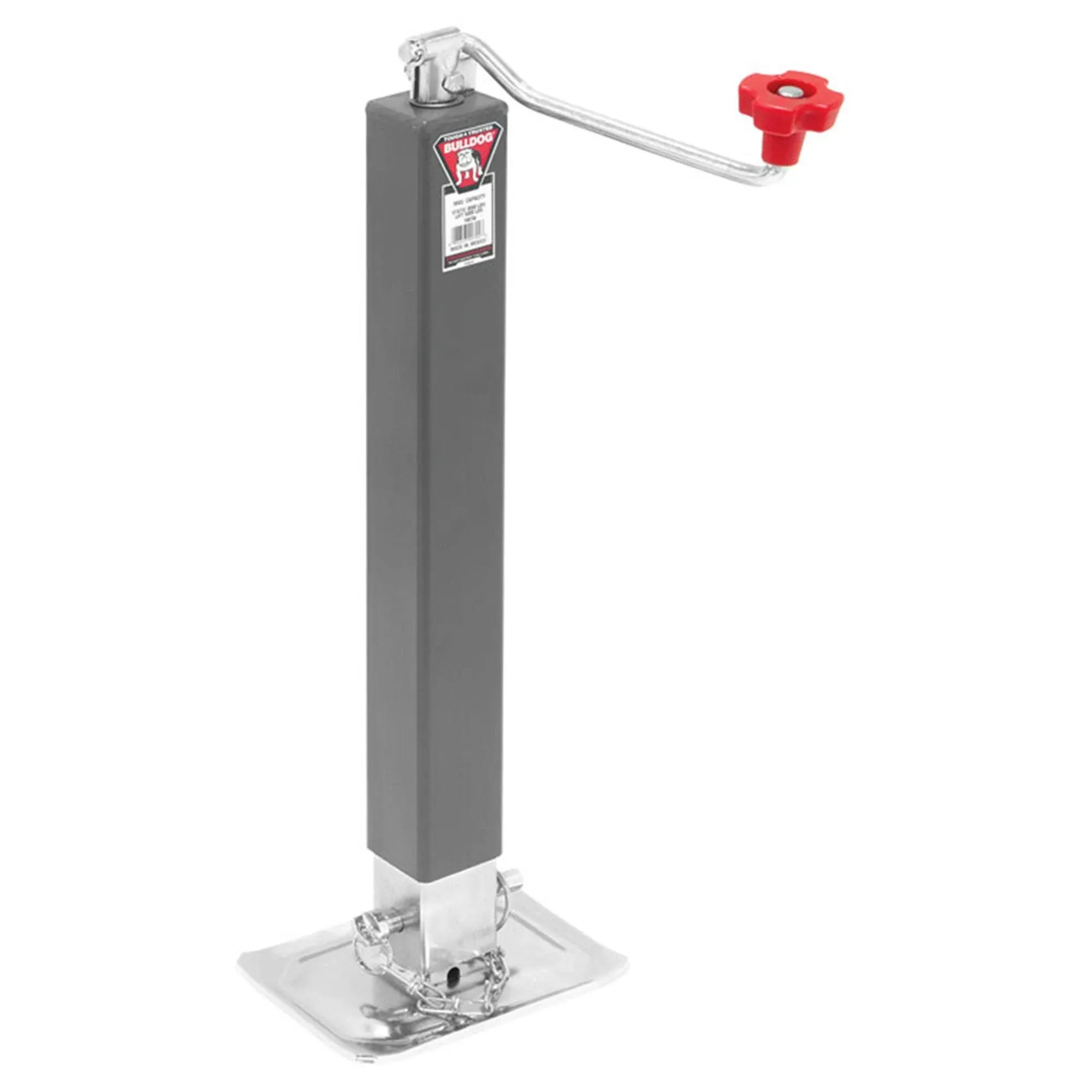 Bulldog TWL 190 DL-BQ Square Jack (8000-Pound Capacity, 15-Inch Travel, Drop Leg, No Mount)