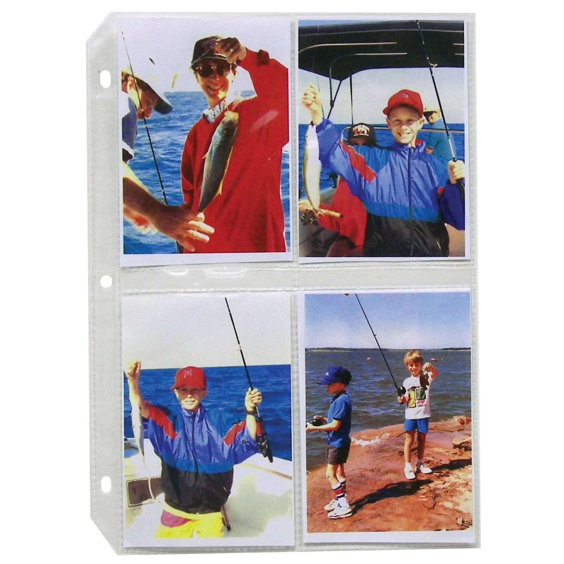 C-Line Clear Photo Pages for 8 3-1/2 x 5 Photos