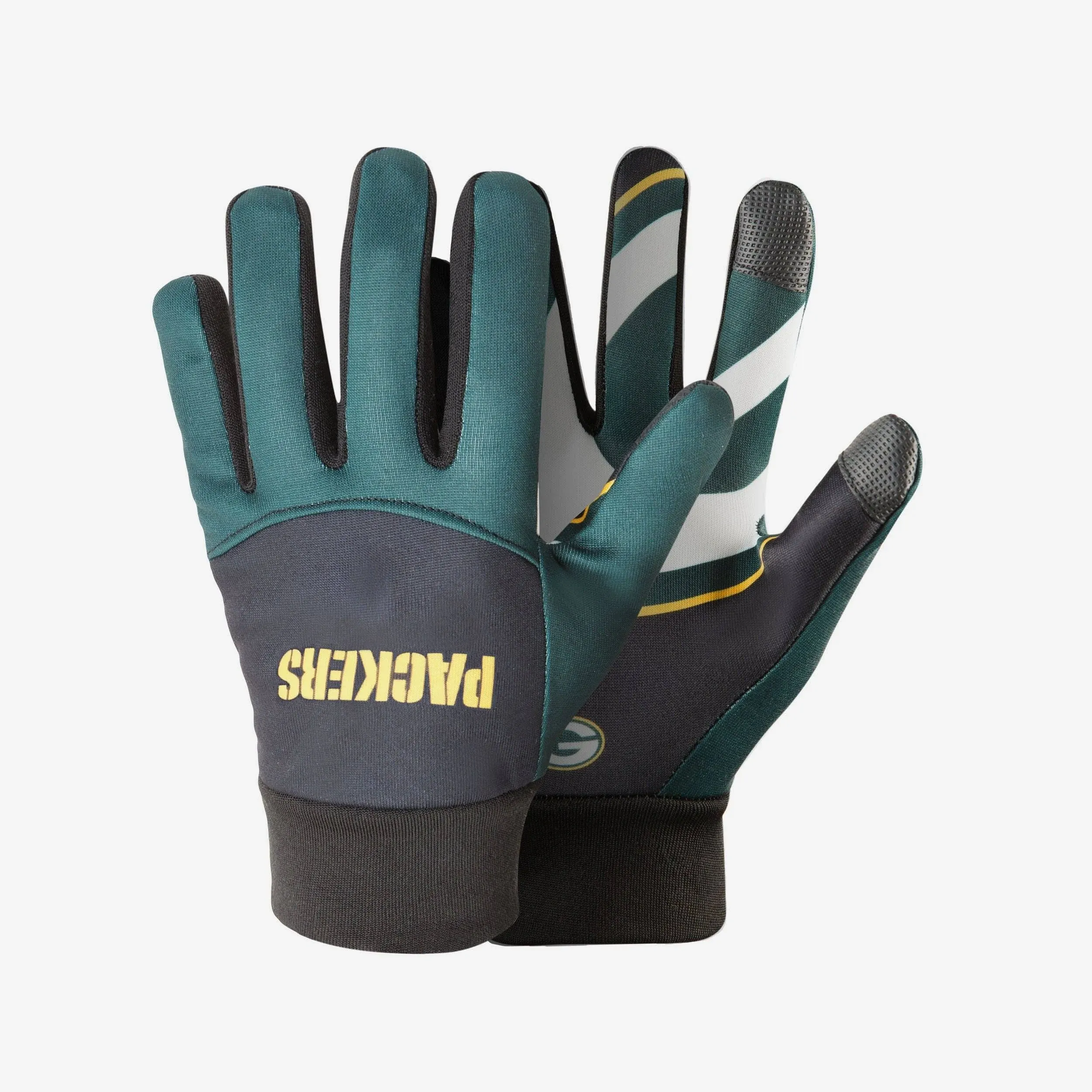 Green Bay Packers Palm Logo Texting Gloves