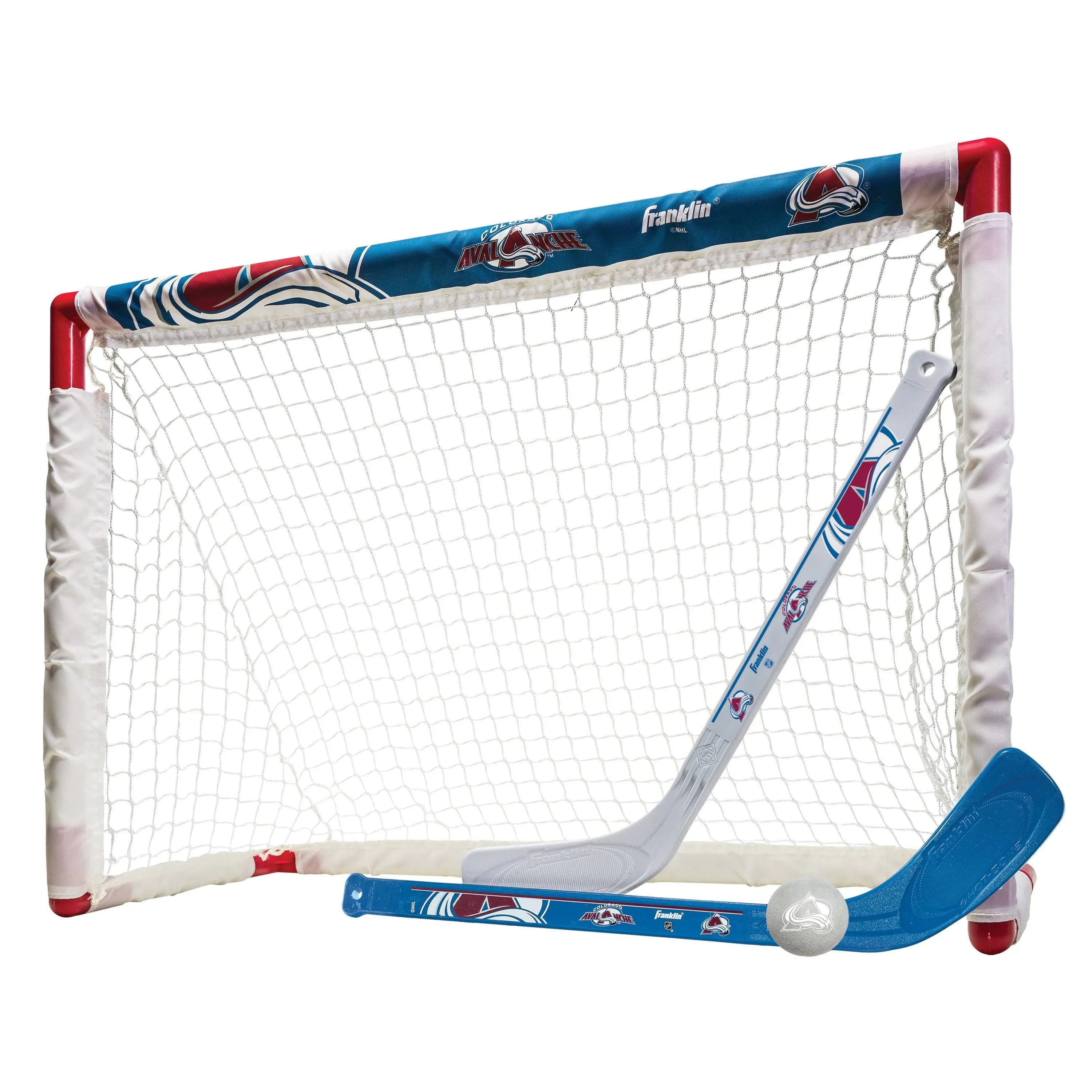 Franklin Colorado Avalanche NHL Mini Hockey Goal Set