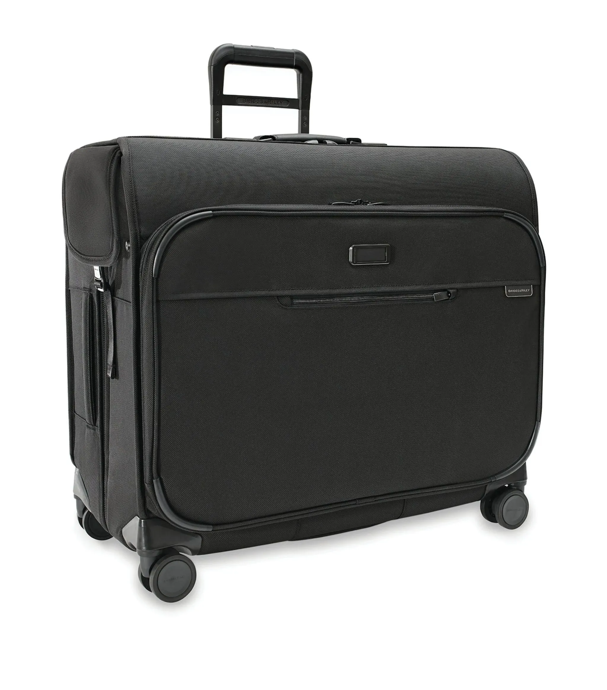 Shop Briggs & Riley Men's Baseline Deluxe Wardrobe Spinner Suitcase In Black