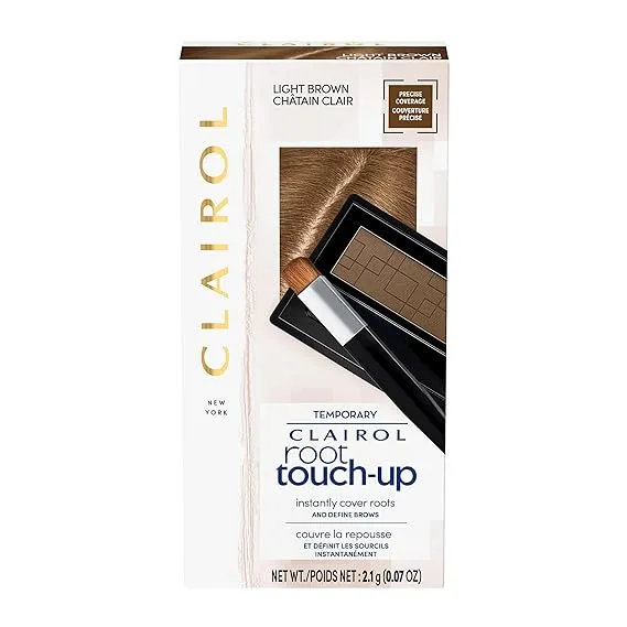 Clairol Root Touch-Up Temporary Hair Powder, Light Brown