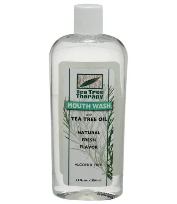 Tea Tree Therapy Mouthwash, 12 Ounce - 6 per case.6