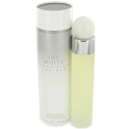 360 White by Perry Ellis Eau De Toilette Spray for Men 3.4 oz