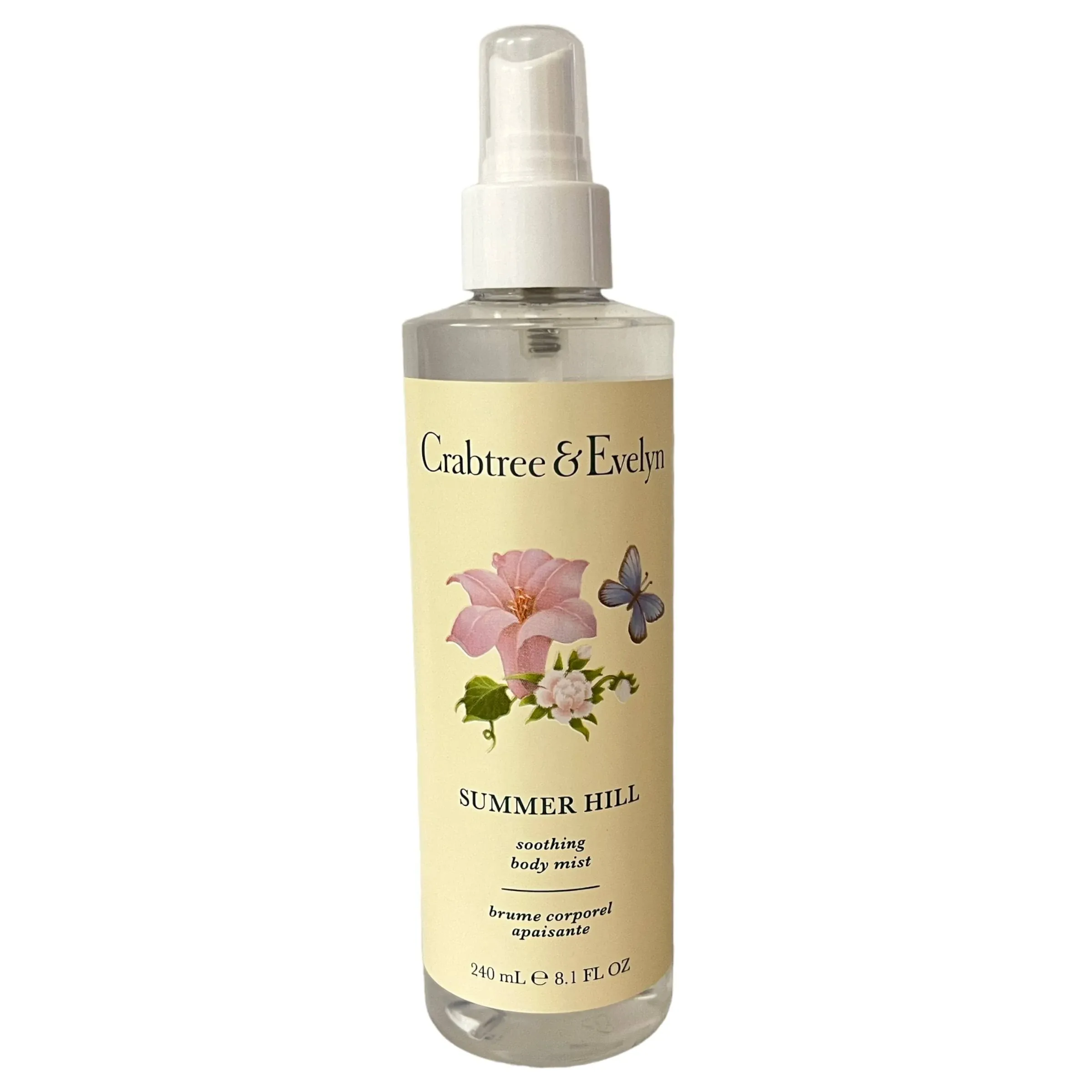 Crabtree &amp; Evelyn Summer Hill Soothing Body Fragrance Mist 8.1 oz