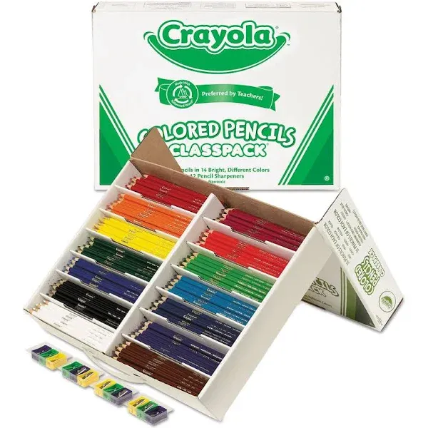 Crayola Colored Pencils 462-Count Classpack