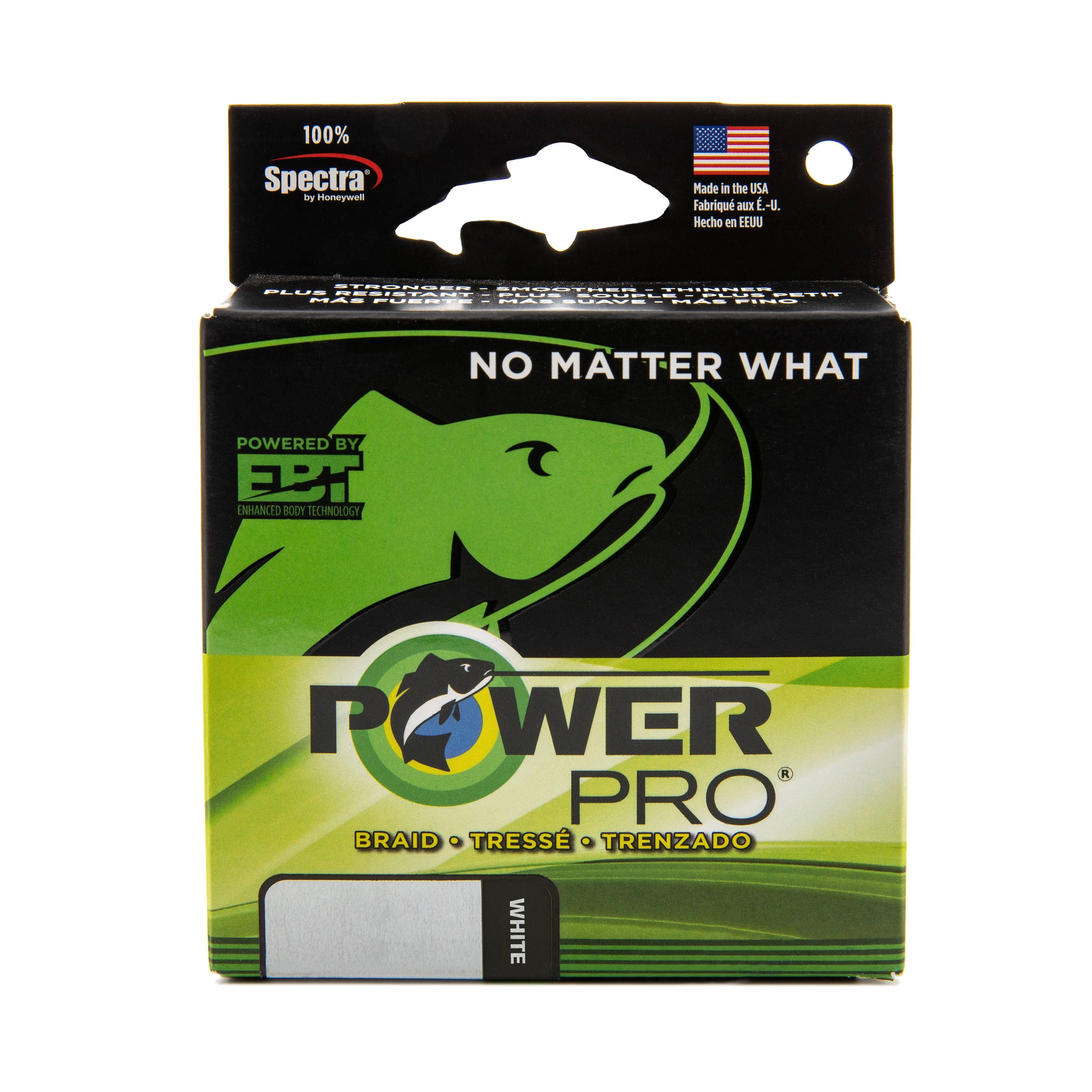 POWER PRO 65LB. X 1500 YD.WHITE