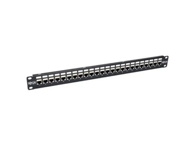 TRIPP LITE CONNECTIVITY N254-024-SH-6A 24PORT 1U CAT6A PATCH PANEL