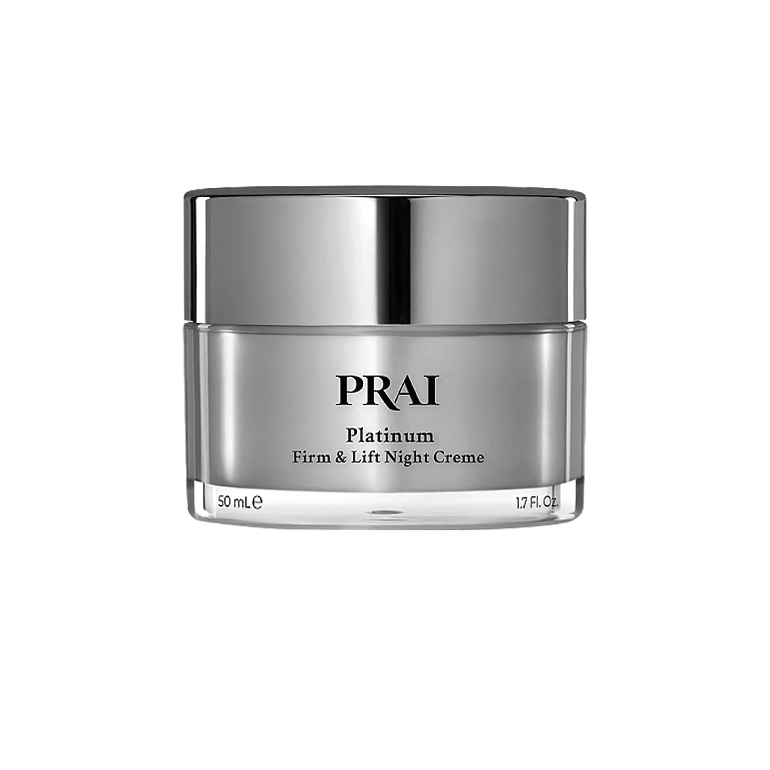 PRAI Beauty Platinum Firm and Lift Creme, Firming and Hydrating Face Moisturizer for Dry Skin and All Skin Types, Face Moisturizer for Skin Firming and Lifting, 1.7 Oz