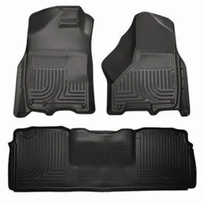 Husky WeatherBeater Front & 2nd Row Floor Liners (Black) - 99041