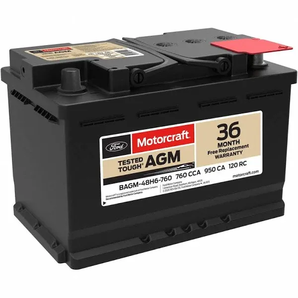 Motorcraft Battery BAGM48H6760