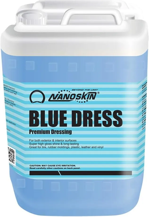 Nanoskin BLUE DRESS Premium Dressing 5 Gallons- Sprayable Interior &amp; Exterior...