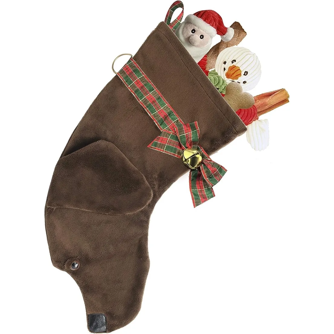 Pronk! Hearth Hounds Chocolate Lab Realistic Dog Stocking