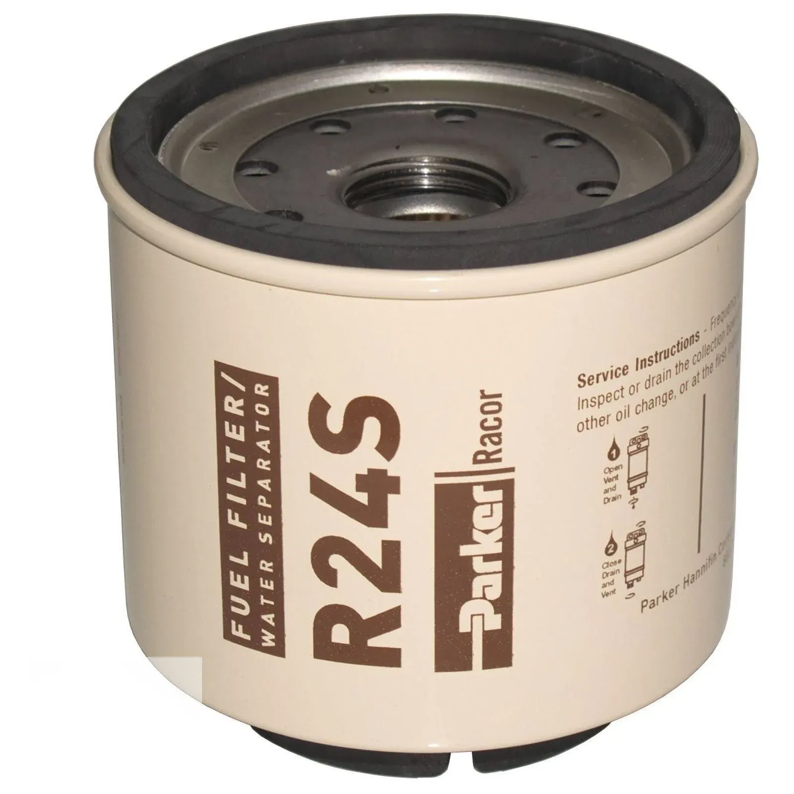 R24S Spin-On Filter Elements - Diesel, 2 Micron