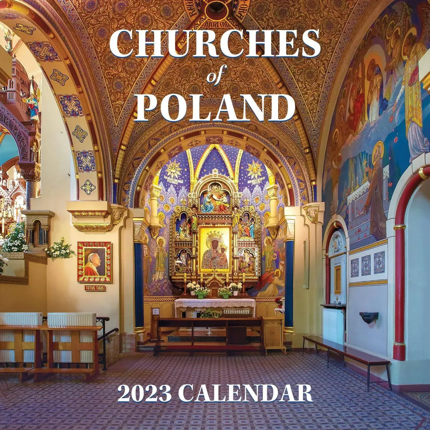 2024 Churches of Poland Monthly Wall Calendar-12 Month, Jan-Dec.2024