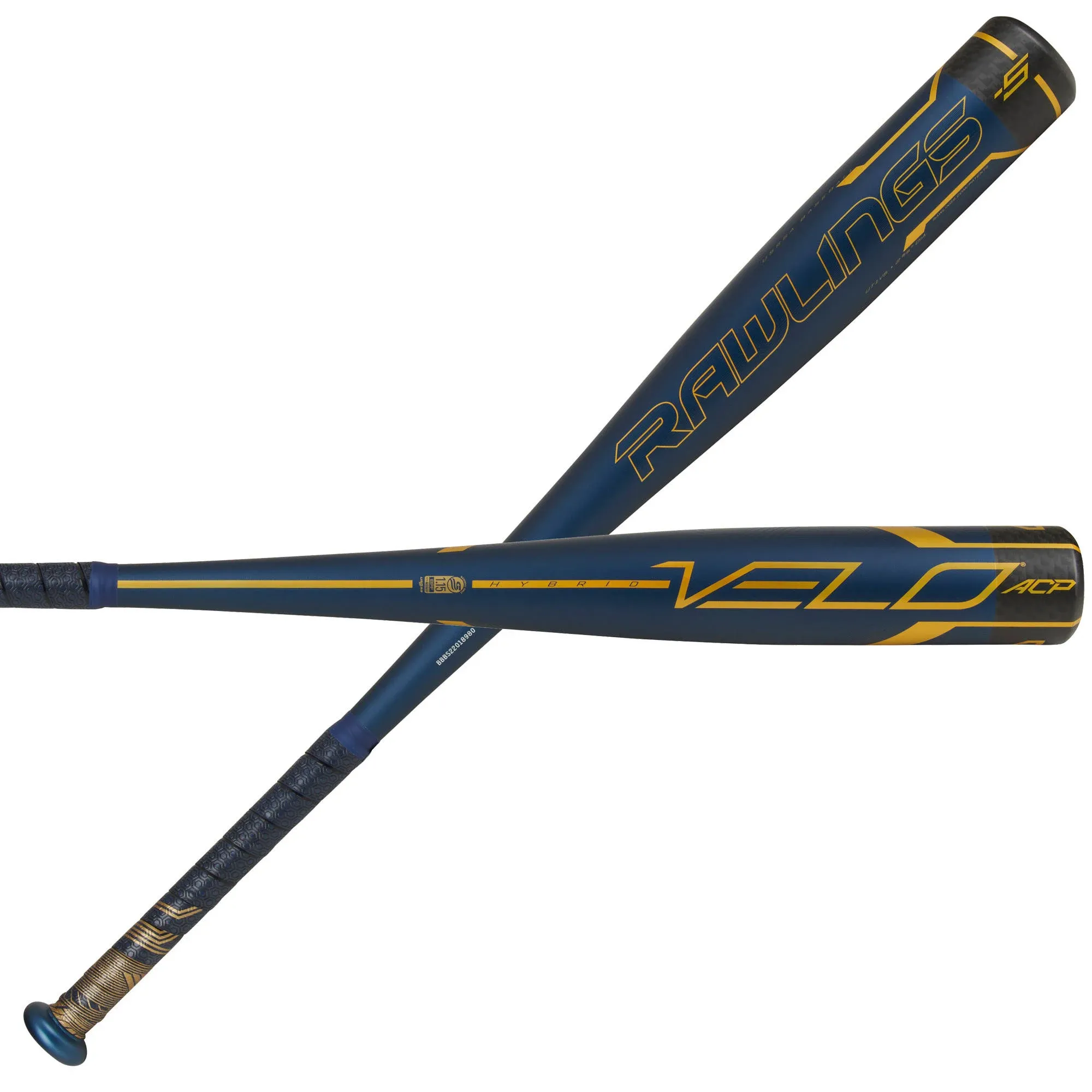 Rawlings Velo ACP Hybrid USSSA Baseball Bat 2022 (-5)