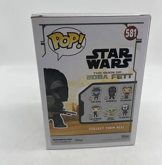 Funko Pop! Star Wars: Boba Fett - Krrsantan with BG Vinyl Bobblehead