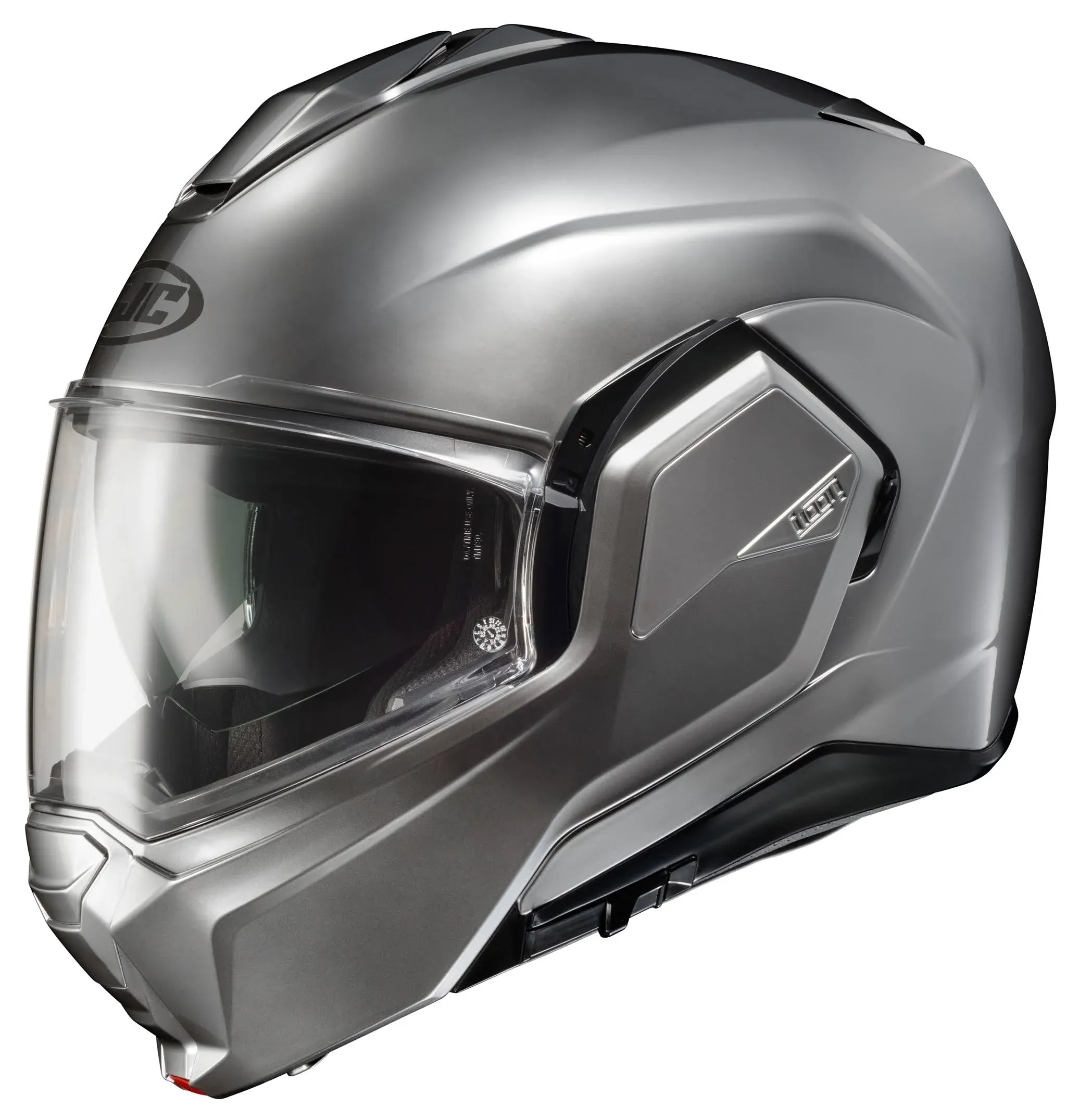 HJC i100 Modular Helmet - Hyper Silver XL