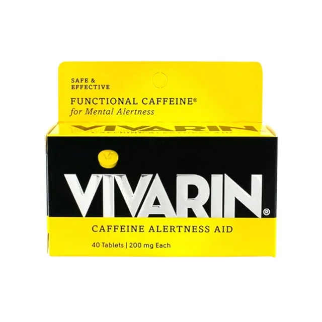 Vivarin, Caffeine Alertness Aid, 200 mg, 16 Tablets