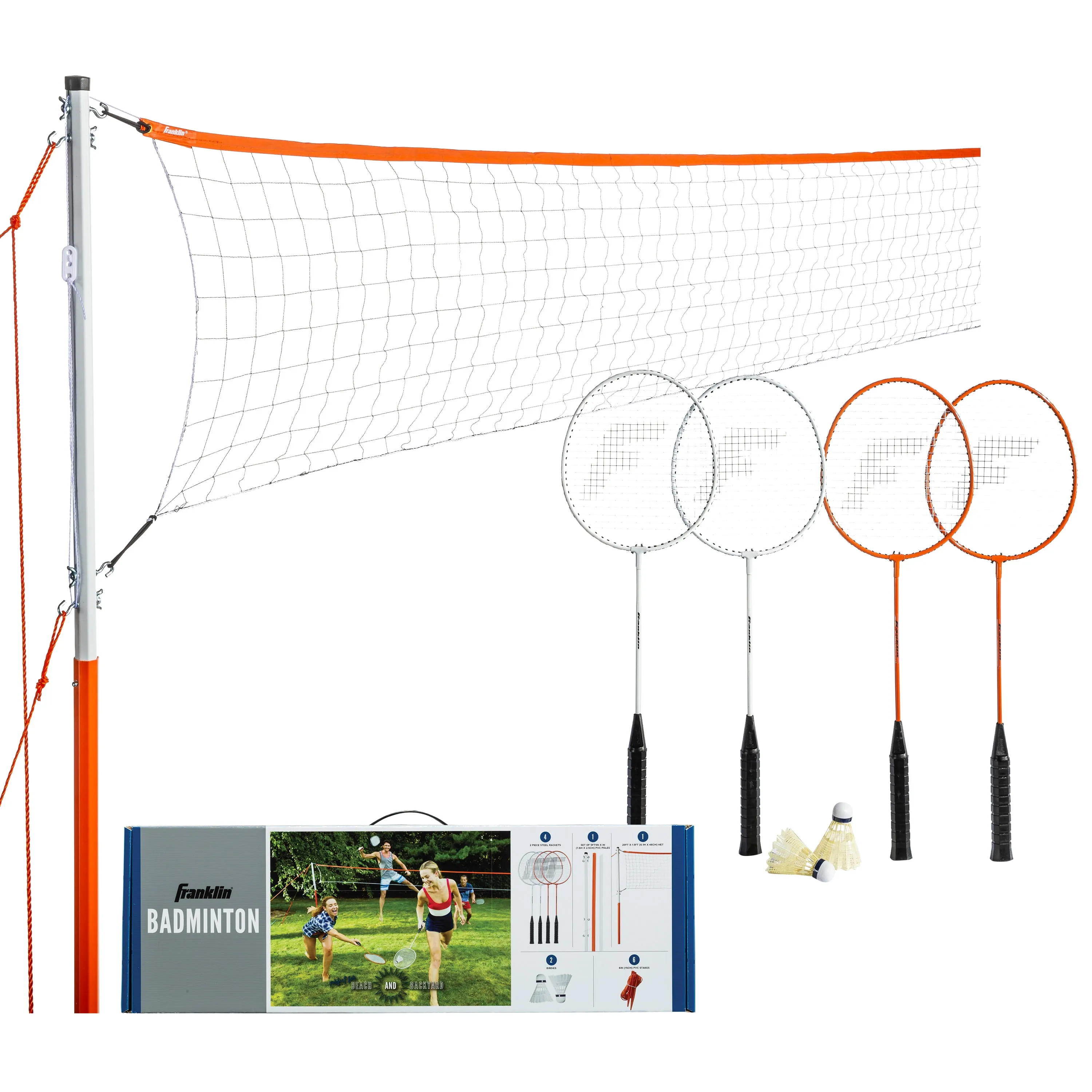 Franklin Sports Starter Badminton Set