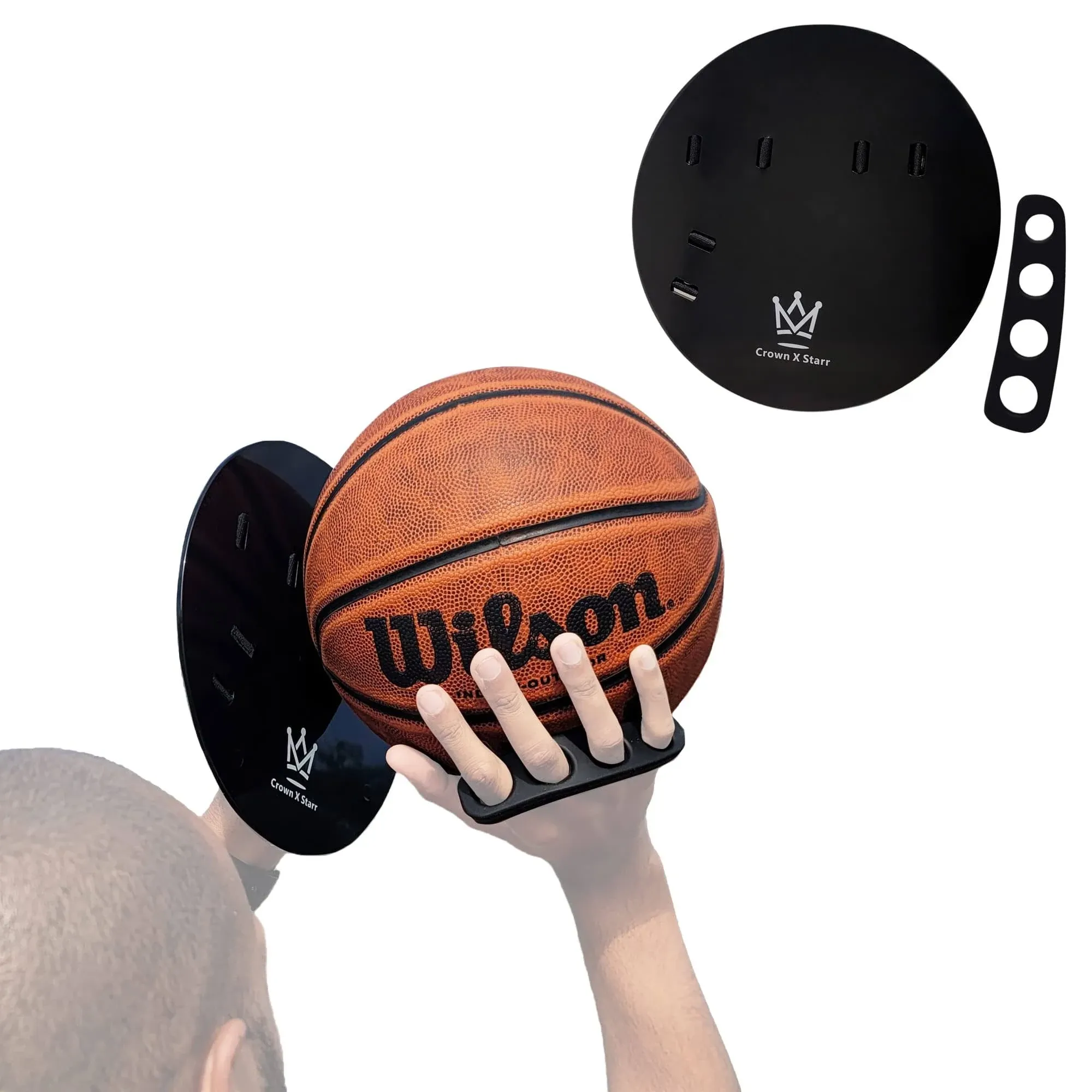 Crown x Starr Basketball Shooting Off Hand Trainer - for Right Handed Shooters ...