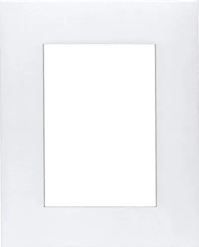 Pack of 2 22x28 Acid Free White Core Picture Mats