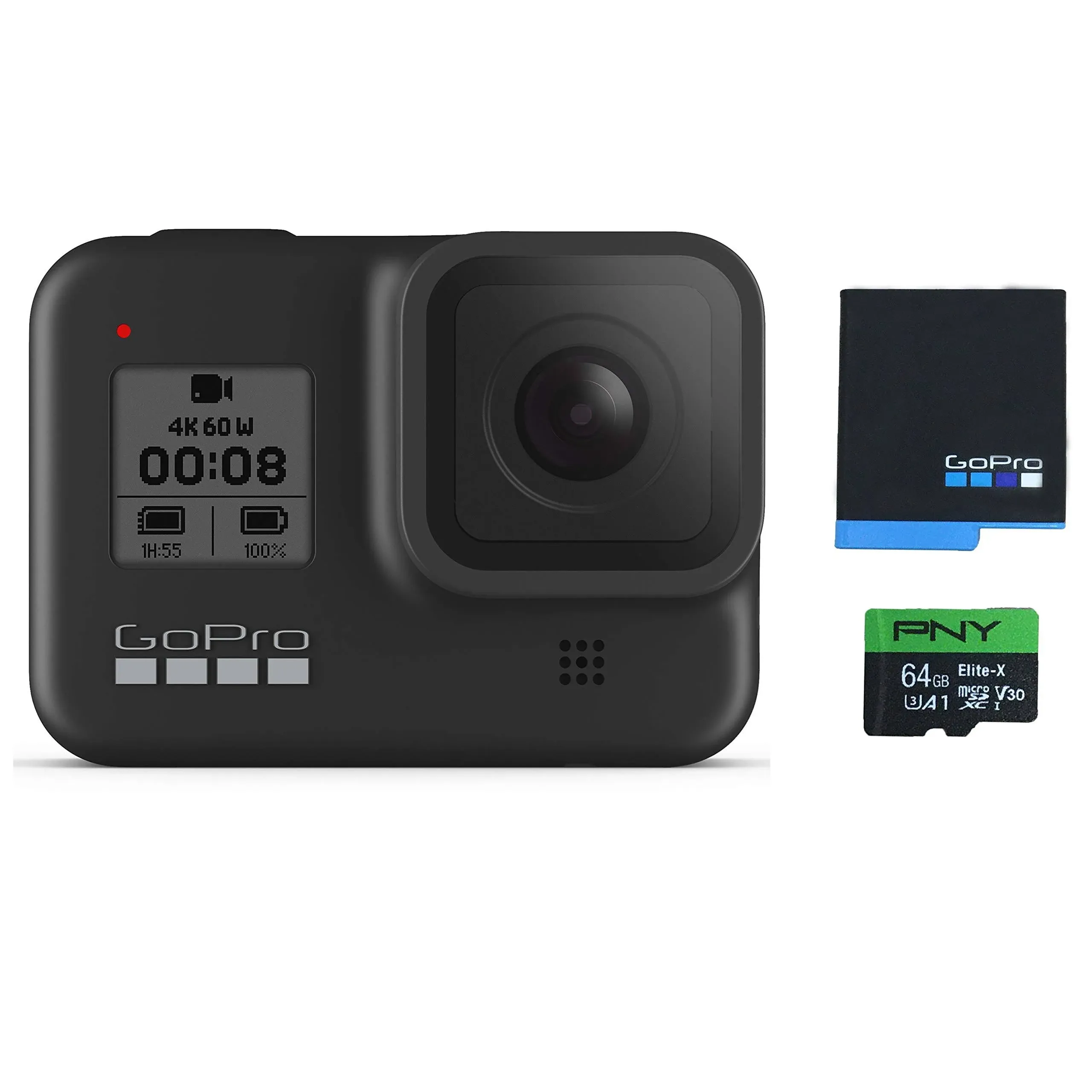 GoPro HERO8 Black Waterproof Action Camera with Touch Screen 4K Ultra