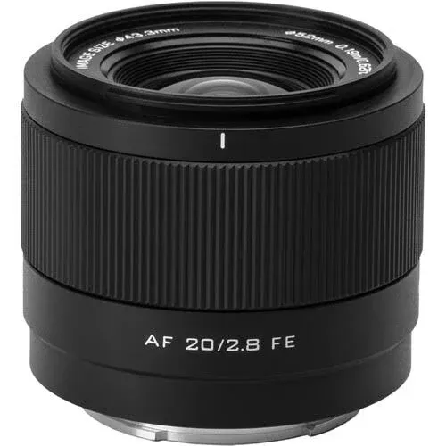 VILTROX 20mm F2.8 AutoFocus Large Aperture FullFrame Lens for Sony FE A7R A9 A7s