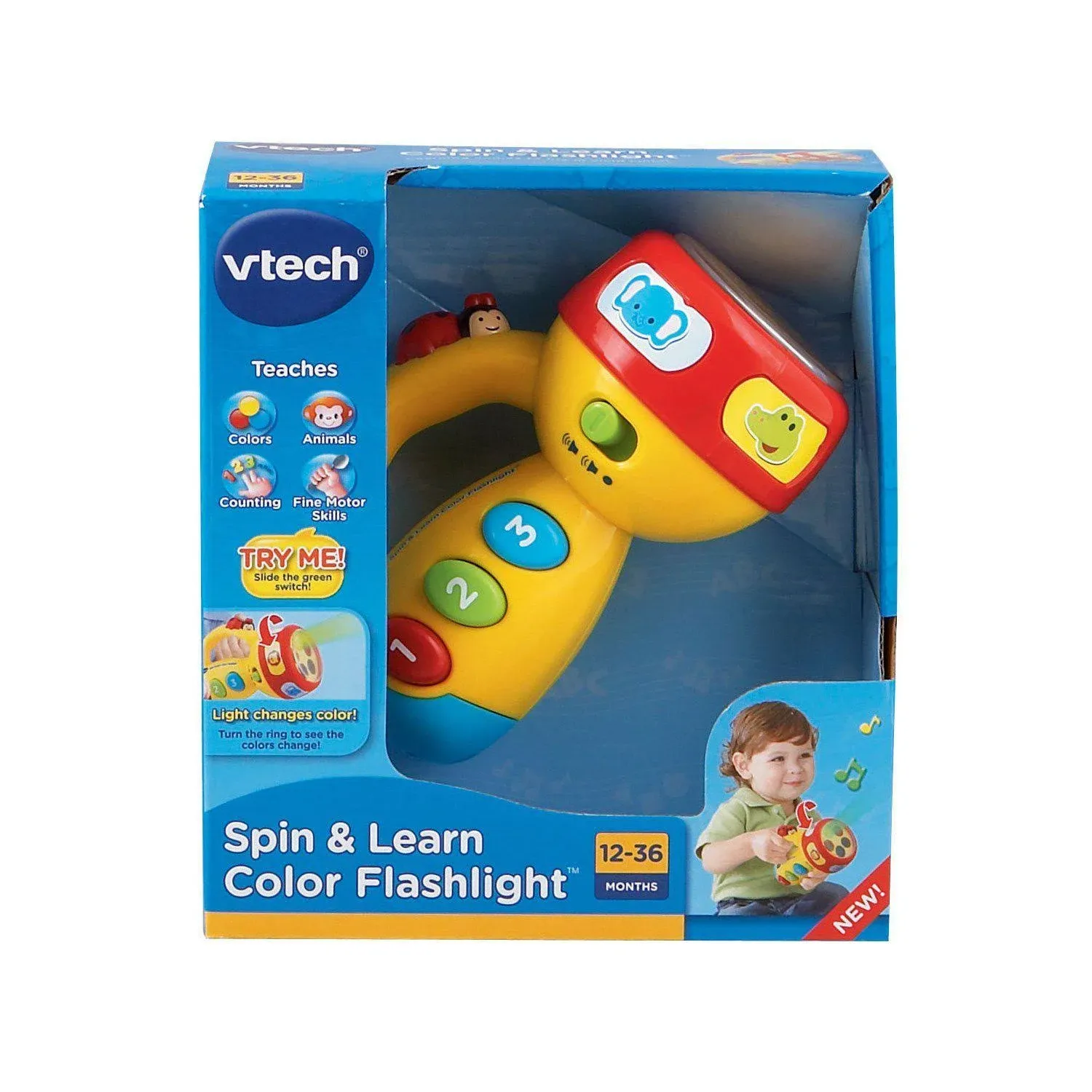 Vtech Spin and Learn Color Flashlight