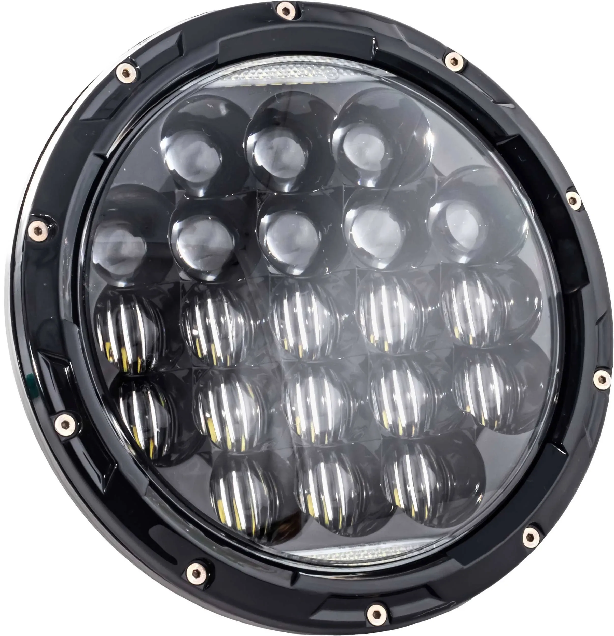 Letric Lighting Co 7&#034; Led Multi-Mini Black W/ Mnt Adapter Llc-Lhc-7A