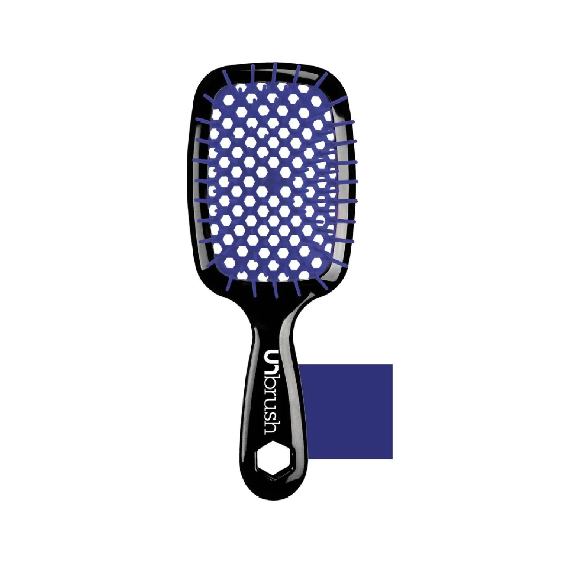 FHI HEAT Unbrush Wet &amp; Dry Vented Detangling Hair Brush (Galaxy Blue) NIB