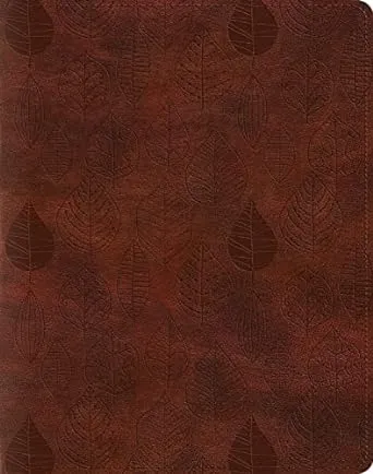 ESV Single Column Journaling Bible (TruTone, Chestnut, Leaves Design) [Book]