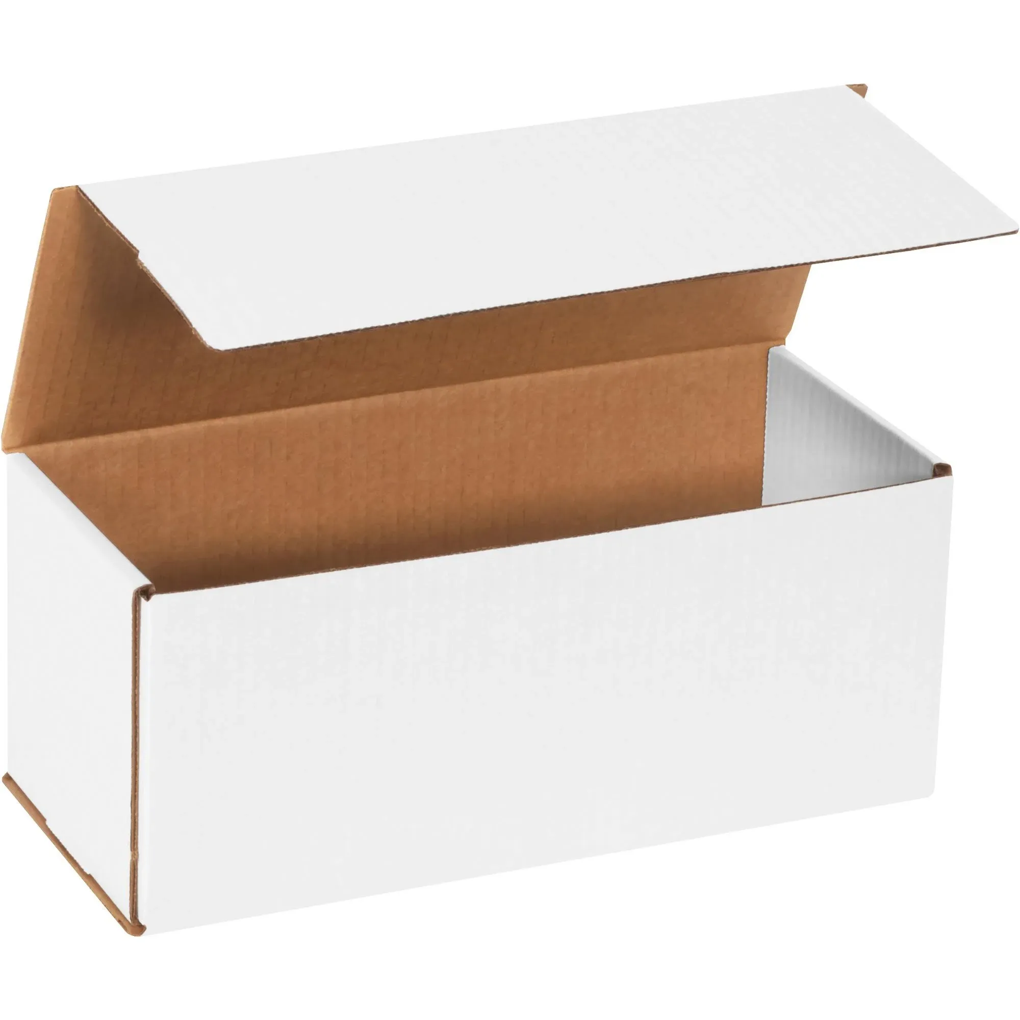 12 x 5 x 5" White Corrugated Mailers (Bundle of 50)