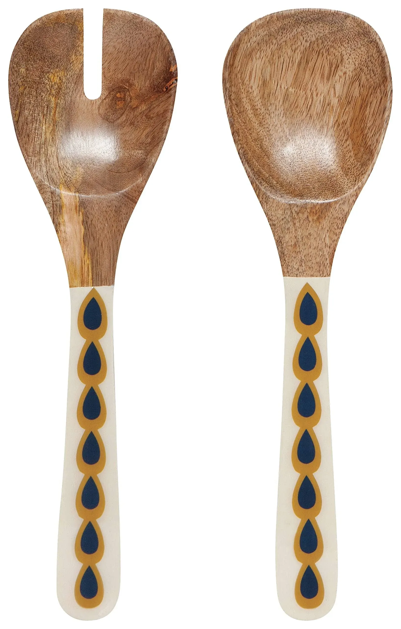 Now Designs Salad Servers | Mango Wood | Flight of Fancy