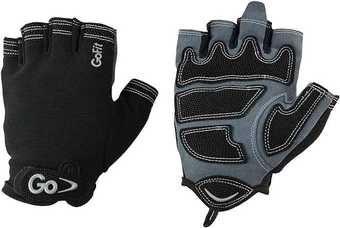 "GoFit Xtrainer Men's Black Cross-Training Gloves, XL (GF-CT-XLG)"