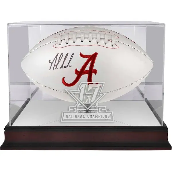 Alabama Crimson Tide College Football Playoff 2017 National Champs Football Case