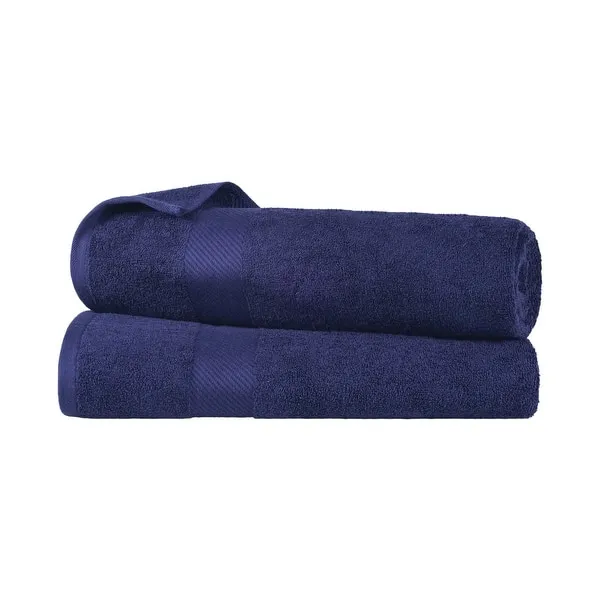 Superior Luxury Solid Highly Absorbent Egyptian Cotton Bath Sheet Towel - (Set of 2) - Bed Bath & Beyond - 35449372