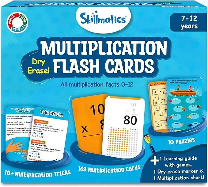 Multiplication Flash Cards