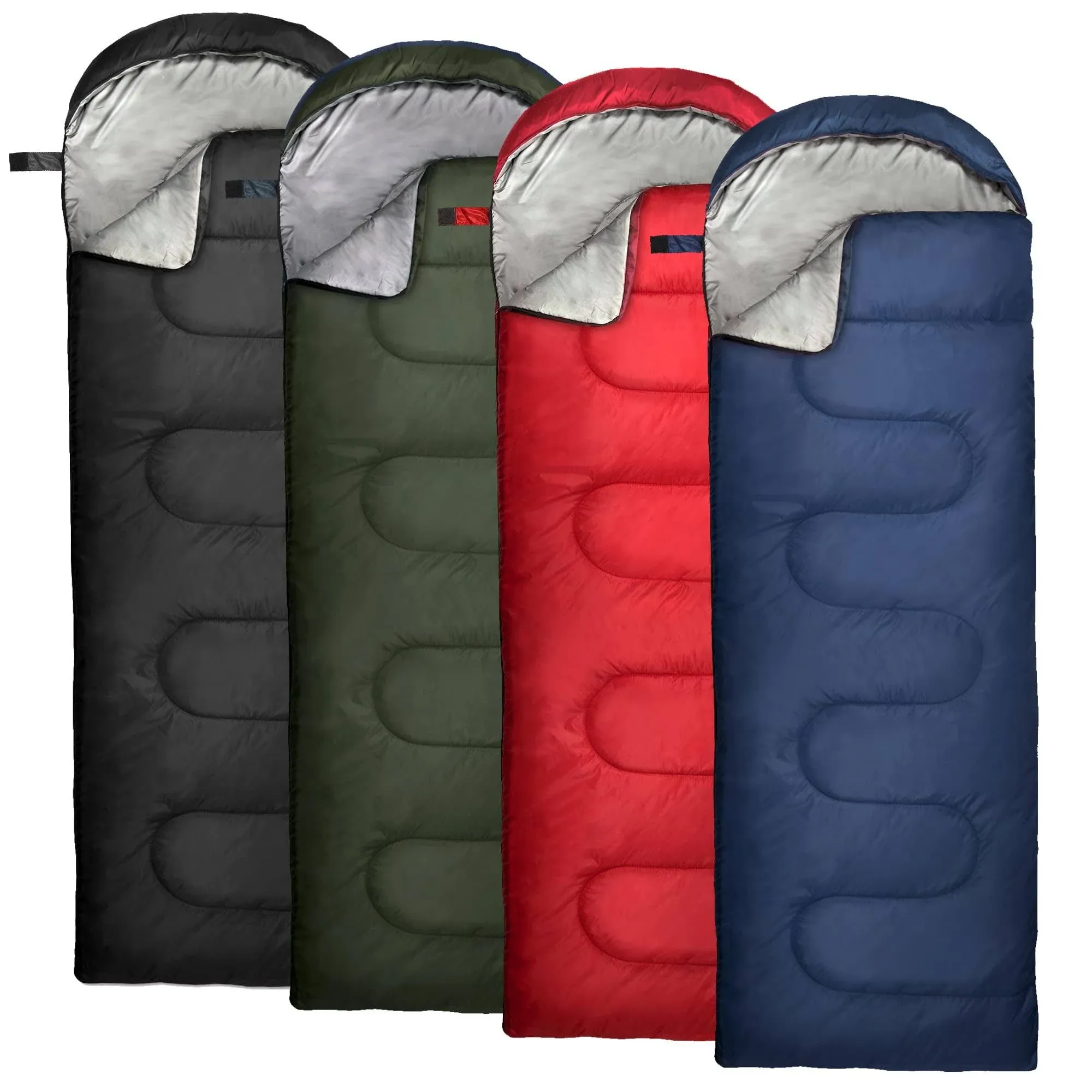 20 Pack Sleeping Bags for Adults Cold Weather Bulk for Homeless People, 4 Seasons ...