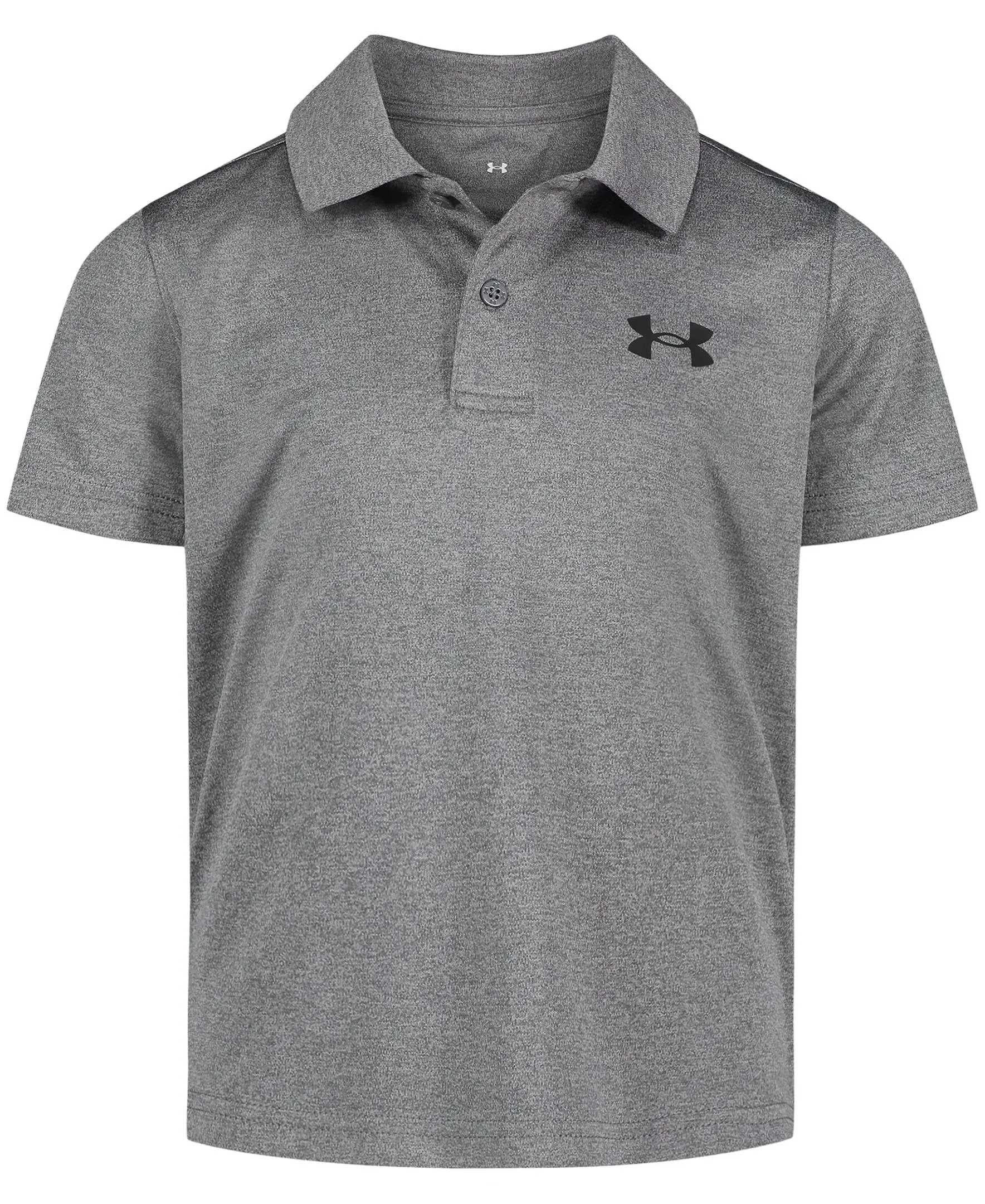 Under Armour Boys' Short Sleeve Ua Match Polo Collared Shirt, Chest Logo, Soft & Comfortable