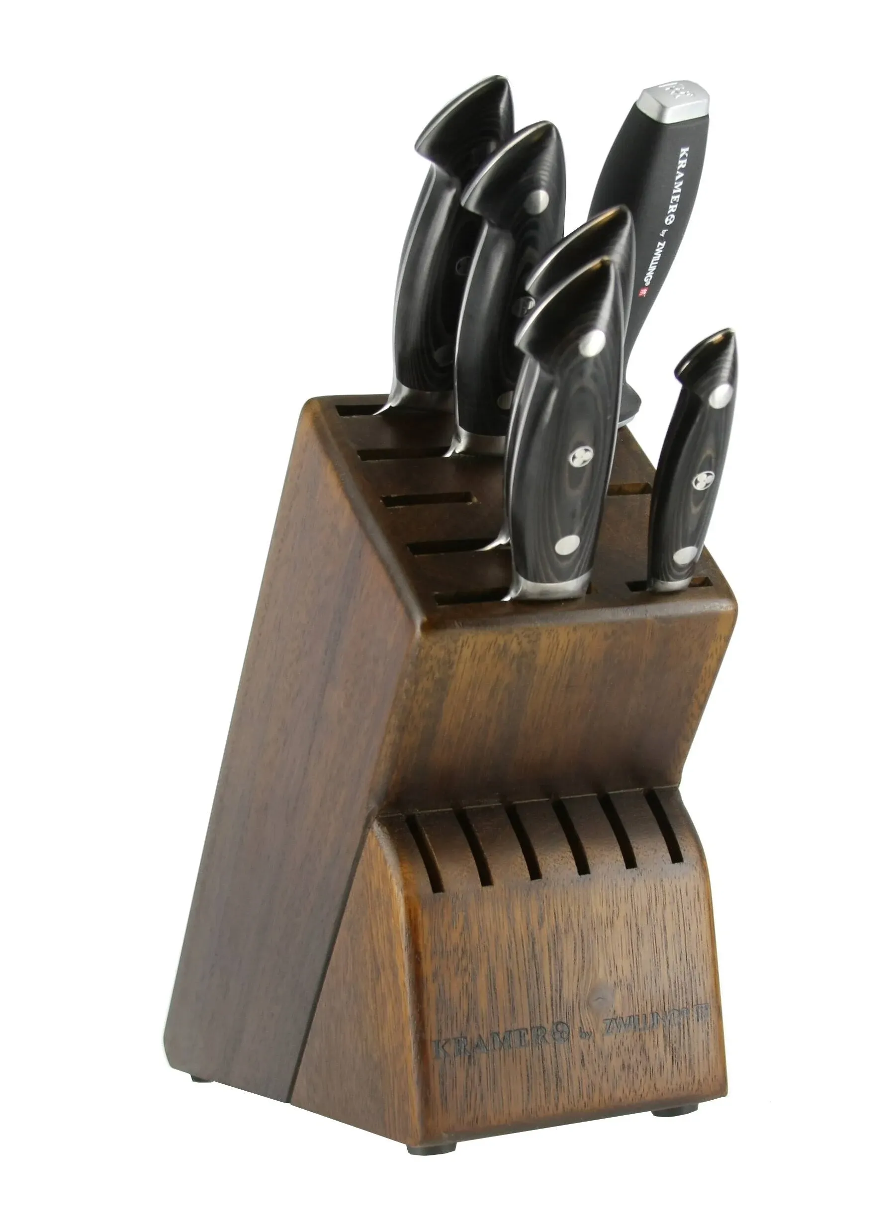 Kramer by Zwilling Euroline Damascus 7-Piece Knife Block Set